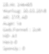 ZB.Nr. 246485 Wurftag: 30.03.2018 AK: ZTP, AD Auge: 1a Geb.Formel : 2cM HD- A1 Herz-0 Spondy.: 0